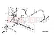 HONDA VFR800FIY INTERCEPTOR 2000 F-6 CLUTCH MASTER