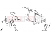 HONDA VFR800FIY INTERCEPTOR 2000 F-24 SUPPORT