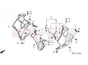 HONDA VFR800FIY INTERCEPTOR 2000 F-37 LOWER ENGINE