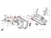 HONDA VFR800A2 INTERCEPTOR ABS 2002 E-1 VALVE COVER