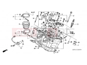 HONDA VFR800A2 INTERCEPTOR ABS 2002 E-2-1 CYLINDER HEAD (REAR)