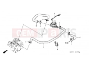 E-18 AIR BLOW CONT. VALVE - Honda VFR800A3 INTERCEPTOR ABS 2003