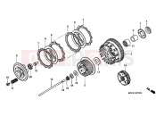 E-7 CLUTCH - Honda VT1100C2Y Shadow 2000