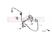 E-8 IGNITION DISTRIBUTOR GENERATOR - Honda VT1100C2Y Shadow 2000