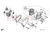 E-11 WATER PUMP - Honda VT1100C2Y Shadow 2000