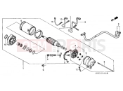E-12 STARTER ENGINE - Honda VT1100C2Y Shadow 2000