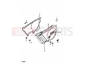 SUZUKI TS100ER T (1996) 39 - FRAME COVER (TS100ERT)
