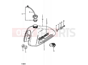 SUZUKI TS100ER X (1999) 33 - FUEL TANK (TS100ERT E24)