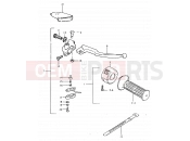 SUZUKI TS125ER T (1996) 69 - RIGHT HANDLE SWITCH (E24, E26)