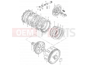 SUZUKI TS125ER X (1999) 9 - CLUTCH
