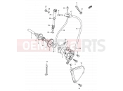 SUZUKI TS125ER L (1990) 8 - OIL PUMP