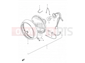 SUZUKI TS125ER R (1994) 21 - HEADLAMP (E04)