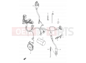 SUZUKI TS125ER R (1994) 33A - WIRING HARNESS (MODEL R P09)