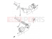SUZUKI TS125ERC N (1992) 28 - TURN SIGNAL LAMP (E21)