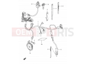 SUZUKI TS125ERC N (1992) 33 - WIRING HARNESS