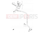 SUZUKI TS125ERC N (1992) 59 - FRONT MASTER CYLINDER (MODEL R P09)