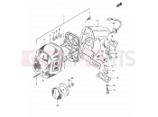 SUZUKI TS125ERC R (1994) 31 - REAR COMBINATION LAMP (E17)