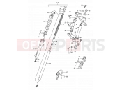SUZUKI TS125ERC R (1994) 56B - FRONT FORK (MODEL R P09)