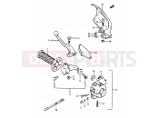 SUZUKI TS125X / TS125XU E (1984) 49 - LEFT HANDLE SWITCH