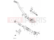 15 - KICK STARTER - Suzuki TS125X / TS125XU G (1986)
