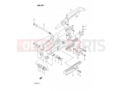 SUZUKI TS200R M (1991) (E02,E04,E24) 49 - REAR SWINGING ARM (E24)