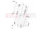 SUZUKI TS200R M (1991) (E02,E04,E24) 34 - FRONT DAMPER