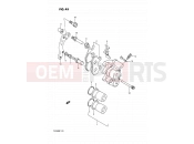 SUZUKI TS200R M (1991) (E02,E04,E24) 45 - FRONT CALIPER