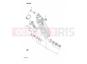 SUZUKI TS200R M (1991) (E02,E04,E24) 50 - REAR SHOCK ABSORBER