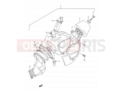 8 - AIR CLEANER - Suzuki TS200R M (1991) (E03,E28,E33)