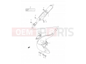 9 - MUFFLER - Suzuki TS200R M (1991) (E03,E28,E33)