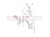 40 - LEFT HANDLE SWITCH - Suzuki TS200R M (1991) (E03,E28,E33)