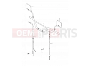 38 - HANDLEBAR - Suzuki TS200R M (1991) (E03,E28,E33)