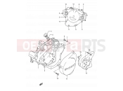 4 - CRANKCASE COVER - Suzuki TS200R N (1992) (E03,E28,E33)