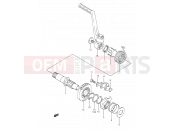 16 - KICK STARTER - Suzuki TS200R P (1993) (E03,E28,E33)