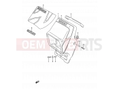 35 - HEADLAMP COVER - Suzuki TS200R P (1993) (E03,E28,E33)