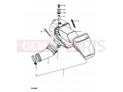 SUZUKI TS250ER N (1992) 6 - AIR CLEANER