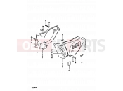 SUZUKI TS250ER T (1996) 50 - FRAME COVER (TS250ERT)
