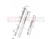 SUZUKI TS250ER T (1996) 53 - FRONT FORK