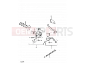 SUZUKI TS250ER X (1999) 61 - LEFT HANDLE SWITCH (E04, E18)