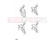SUZUKI TS250ER X (1999) 67 - MUD FLAP