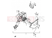 SUZUKI TS250X E (1984) 9 - AIR CLEANER