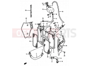 SUZUKI TS250X E (1984) 13 - RADIATOR (MODEL E)