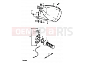 SUZUKI TS250X E (1984) 49B - RIGHT HANDLE SWITCH (MODEL K E21,E24)