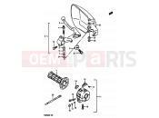 SUZUKI TS250X E (1984) 53A - LEFT HANDLE SWITCH (MODEL K E21,E24)