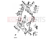SUZUKI TS250X E (1984) 42 - STEERING STEM (MODEL E)