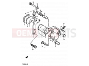 SUZUKI TS250X E (1984) 54 - FRONT CALIPERS