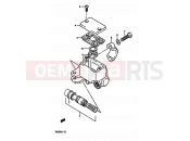 SUZUKI TS250X E (1984) 56 - FRONT MASTER CYLINDER (MODEL E)