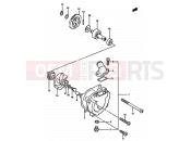 SUZUKI TS250X G (1986) 12 - WATER PUMP