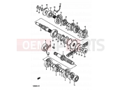 SUZUKI TS250X G (1986) 16 - TRANSMISSION