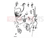 SUZUKI TS250X G (1986) 29 - WIRING HARNESS